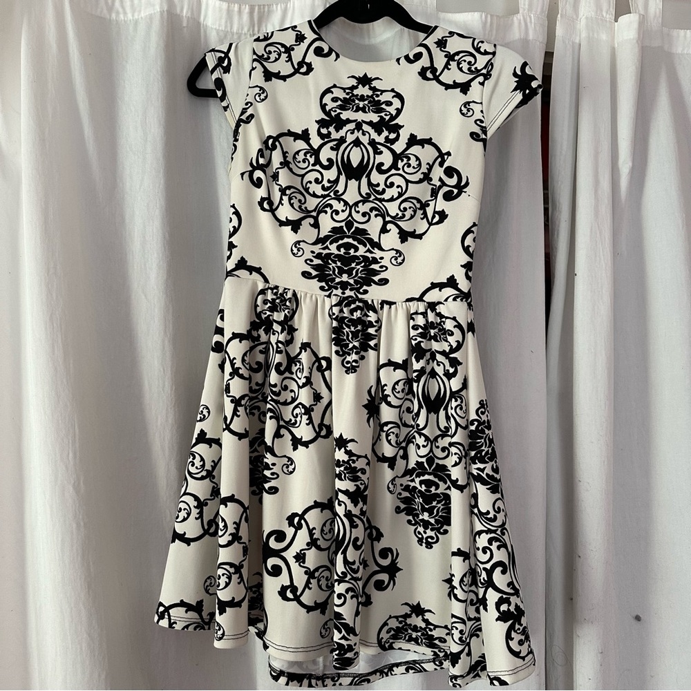 B. Darlin Black and White Mini Dress